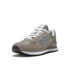 New Balance Tênis masculino 574 Core, Cinza/branco, 39