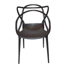 Cadeira Allegra Masters Polipropileno Sala,cozinha, Jantar, Empilhavel Preta