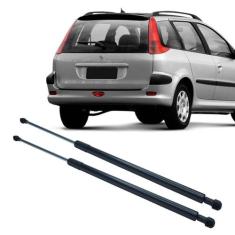 Par Amortecedor Tampa Traseira Porta Malas Peugeot 206/207 SW Perua 20
