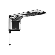 Chuveiro Acqua Duo Flex Ultra Preto E Cromado Gás/solar 220v/6800w Lorenzetti