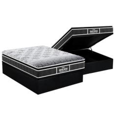 Cama Box Baú Casal: Colchão Ortopédico Probel D28 / EP Guarda Costas P