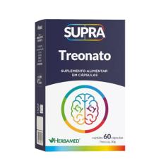 Supra Magnésio Treonato - 60 Cápsulas - Herbamed