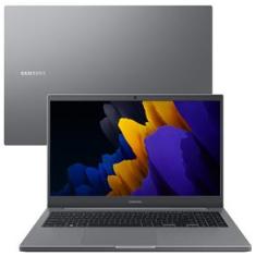 Notebook Samsung Core i5-1135G7 8GB 1TB Tela Full HD 15.6” Windows 10 Book NP550XDA-KF1BR