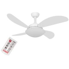 Ventilador De Teto Ventax 4 Pás Branco Controle Remoto 220V