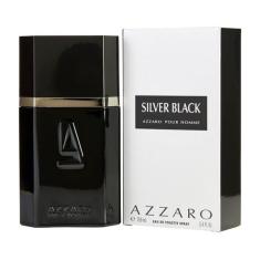 PERFUME AZZARO SILVER BLACK POUR HOMME EAU DE TOILETTE 100ML 