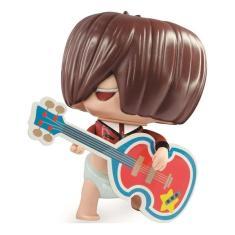 Boneco de Vinil Articulado Mini Beat Power Rockers Fuz