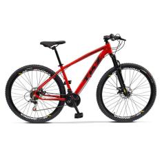 Bicicleta Yatagarasu TKZ Kit Shimano 21 Velocidades Quadro 17" em Alumínio Aro 29