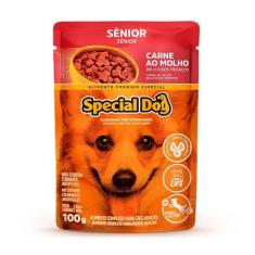 Ração Úmida Special Dog Ultralife para Cães Sênior Sabor Carne ao Molh