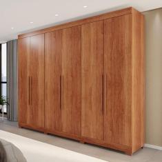Guarda-Roupa Casal Eldorado Premium 6 Portas 6 Gavetas com Pé 100% Mdf