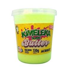 Slime Kimeleka Butter Unidade 130g Art Kids Acrilex, Amarelo