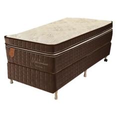 Cama Box Solteiro (Box + Colchão) 78X188X69 Prorelax Mediterrâneo Mola