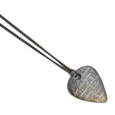 Colar Corrente Palheta Musical