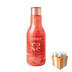 Shampoo Fortalecedor Capilar Rose Gold Hobety 300ml - Hobety Profissio