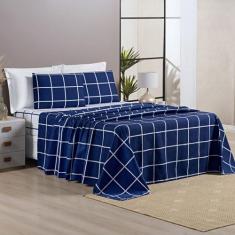 Jogo Lençol Casal 4 Peças 200 Fios Micropercal Austin - Bia Enxovais, 