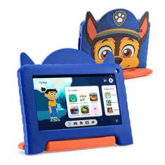 Tablet Infantil Patrulha Canina Chase 4GB RAM + 64GB Tela 7 pol Android 13  Quad Core Multi - NB421 NB421