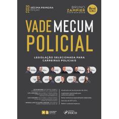 Livro - VADE MECUM POLICIAL - LEGISLAÇÃO SELECIONADA PARA CARREIRAS PO