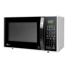 Forno de Micro-ondas LG 30 Litros MS3091 com Função Limpa Fácil e Descongelamento Uniforme - Preto e Branco
