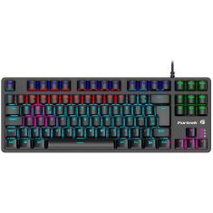 Teclado Gamer Mecanico Fortrek Black Hawk Compact 75939 Switche Outemu Marrom Abnt2