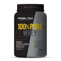 Whey 100% Pure Baunilha 900G Probiotica