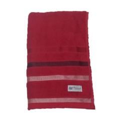 Toalha de Banho Teka Premium Lumiere Vermelho 100% Algodão
