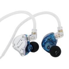 Linsoul KZ ZS10 Pro, monitor intra-auricular com 5 drivers 4BA+1DD, fones de ouvido com fio HiFi, fones de ouvido para jogos, fones de ouvido IEM híbridos com placa frontal de aço inoxidável, cabo removível de 2 pinos