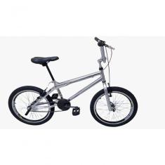 Bicicleta Aro 20 Dnz Cromada Pneu Preto