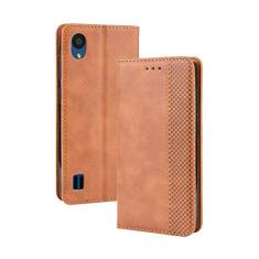 Capa para ZTE Blade Blade A5 2019, capa flip de couro para ZTE Blade Blade A5 2019, capa magnética retrô para celular, capa carteira de telefone com compartimentos para cartão