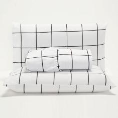 Jogo De Lençol Solteiro Estampado Aisha 100% Algodão Atual - Jm Enxova