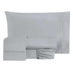 Jogo de Lençol Casal Padrão 4 peças Micropercal 200 Fios. - MINHA LOJA