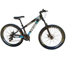 Bicicleta Aro 26 Vikingx Tuff 25 Freio Hidraulico 24v Suspensão Diante