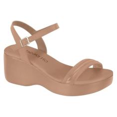 Sandália Beira Rio Anabela Casual