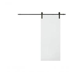 Porta Celeiro De Correr Laqueada Branca 210x80
