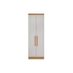 Módulo de Quarto Solteiro Guarda Roupa c/ 2 Portas e 3 Gavetas Rizon/Linea Cumaru/Fendi 25 - Novo Horizonte