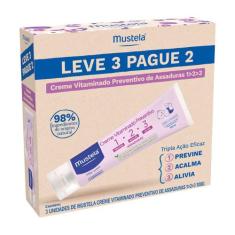 Kit Mustela Creme Vitaminado Preventivo de Assaduras 1 2 3 Leve 3 Pagu