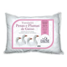 Travesseiro 95% Penas 5% Plumas - Antialérgico - Confortável - Daune, 