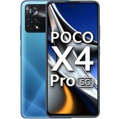 Xiaomi Poco X4 Pro 5g Dual 128gb 6gb Ram 64 MP Laser Blue Global Versão Indiana