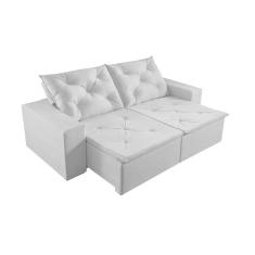 Sofá 4 Lugares Retrátil E Reclinável Martins M-181 Veludo Cinza