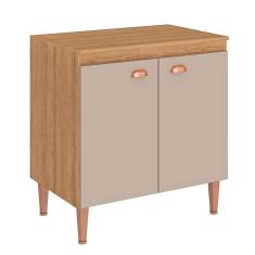 balcão de cozinha com tampo marti 2 pt  e 