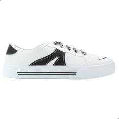 Tênis Moleca Napa Sardenha Neo Branco/Preto