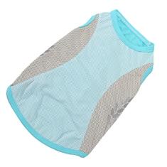 Casaco Fresco para Animais de Estimação, Regata Segura para Animais de Estimação Em Tecido de Gelo para Exterior para Cães (L)