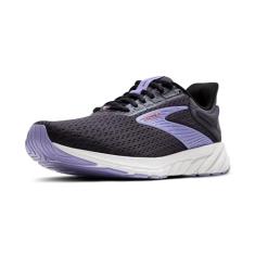 Brooks Tênis de corrida feminino Anthem 6 Neutral, Ébano/lavanda/cobre, 35