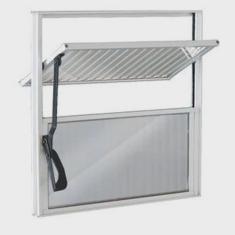 Janela de Aluminio Basculante 40x40cm Ecosul Natural