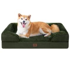 Cama ortopédica para cães EHEYCIGA Waterproof Memory Foam Large