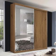 Guarda Roupa Salvador 2Portas 2Gavetas E 3Espelhos Minastex
