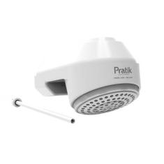Chuveiro Ducha Pratik Eletrônica Branco 7500W, 220V