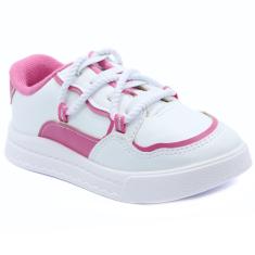 Tênis Infantil Molekinha Recortes Menina-Feminino