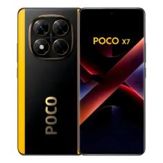 Smartphone Xiaomi POCO X7 5G NFC 8GB RAM 256GB ROM BLACK PRETO, 256GB,