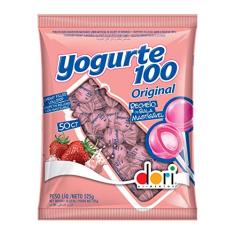 Pirulito Recheio Matigável Yogurte 100 c/50 - Dori