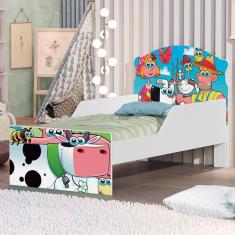 Mini Cama Fazendinha e Vaquinha Com Colchão