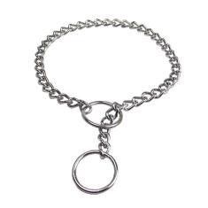 Coleira para cães Hamilton Extra Fine Choke Chain 30 cm em aço